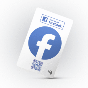 Facebook Follow NFC Card